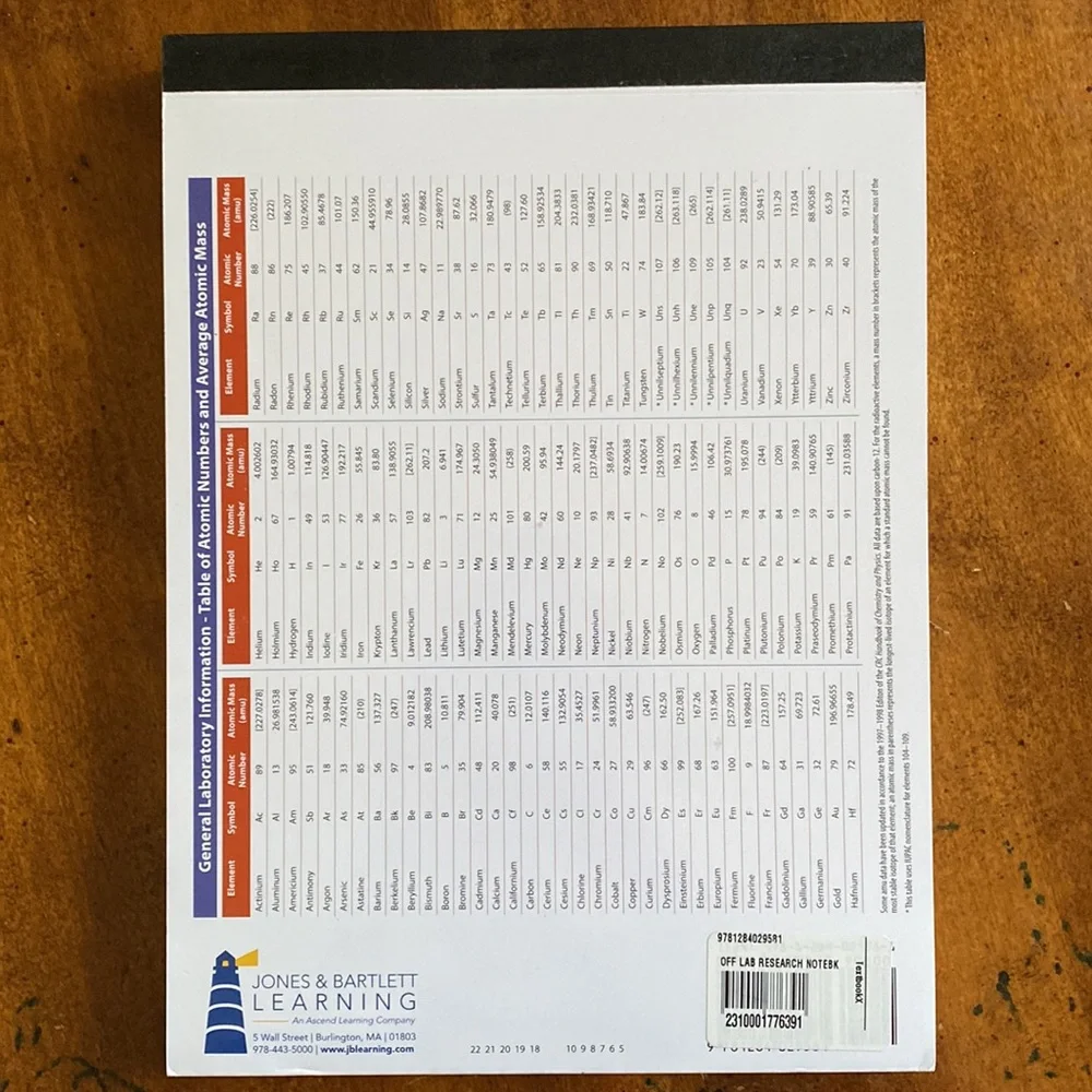 New Lab Notebook - Picture 2 of 5